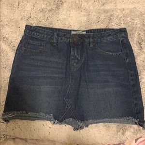 Denim skirt